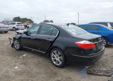 2011 Hyundai Genesis 4.6 из США, поврежденный, VIN KMHGC4DF6BU132571